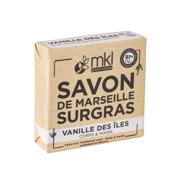Savon de Marseille vanille des îles 100g