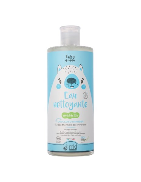 Eau nettoyante pour bébé - Certifiée Bio — 1 L