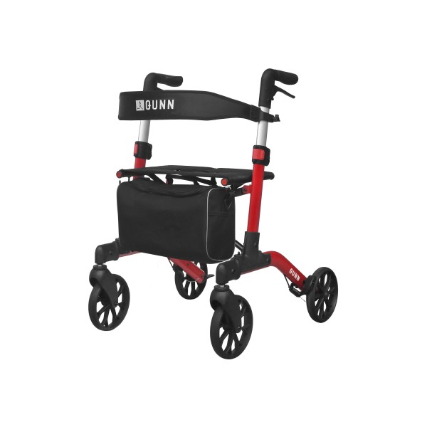 Rollator brooklyn rouge