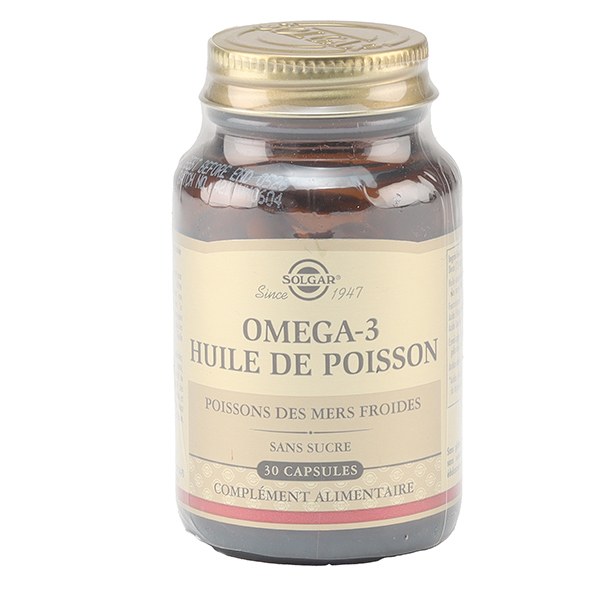 Solgar Oméga 3 capsules — 60 capsules