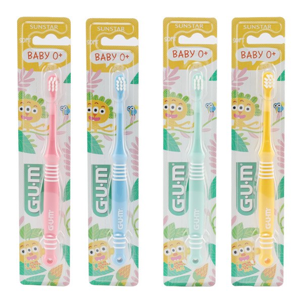 GUM brosse à dents Baby 0-2 ans extra souple