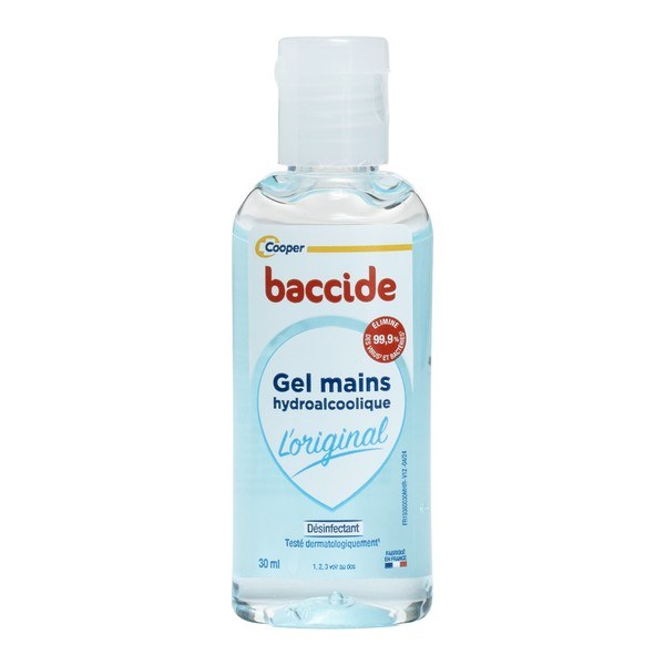 Baccide gel mains hydroalcoolique sans rinçage