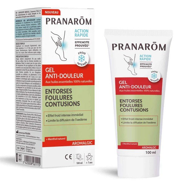 Pranarôm Aromalgic gel de massage aux huiles essentielles