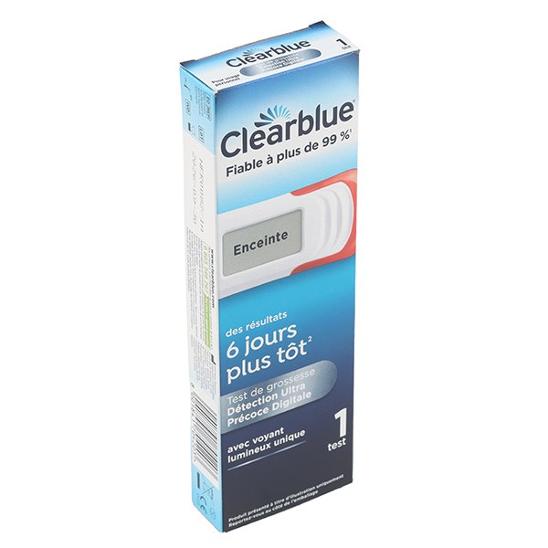 Clearblue test de grossesse digital précoce — grand format