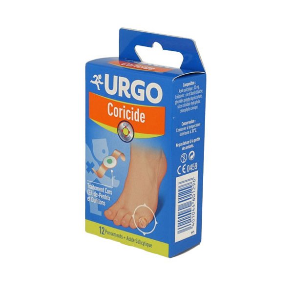 Urgo cor pansement coricide adh 12