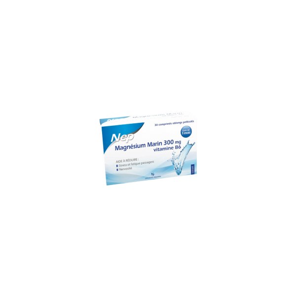 Nep magnesium MARIN+B6 comprimés 30