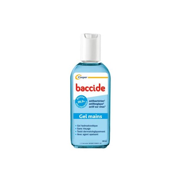 BACCIDE GEL BLEU 100ML