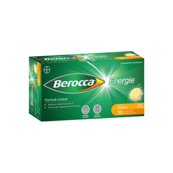 BEROCCA ENERGIE ORANGE CPR EFF 30
