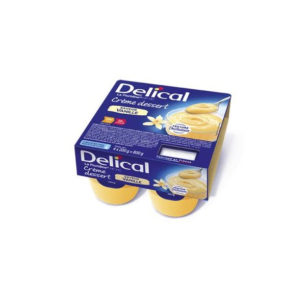 DELICAL FLORID CR HPHC VANIL 200X4