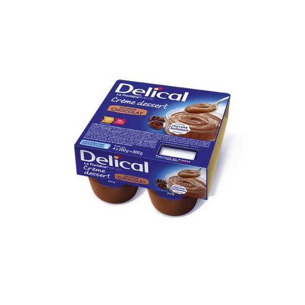 DELICAL FLORID CR HPHC CHOCO 200X4
