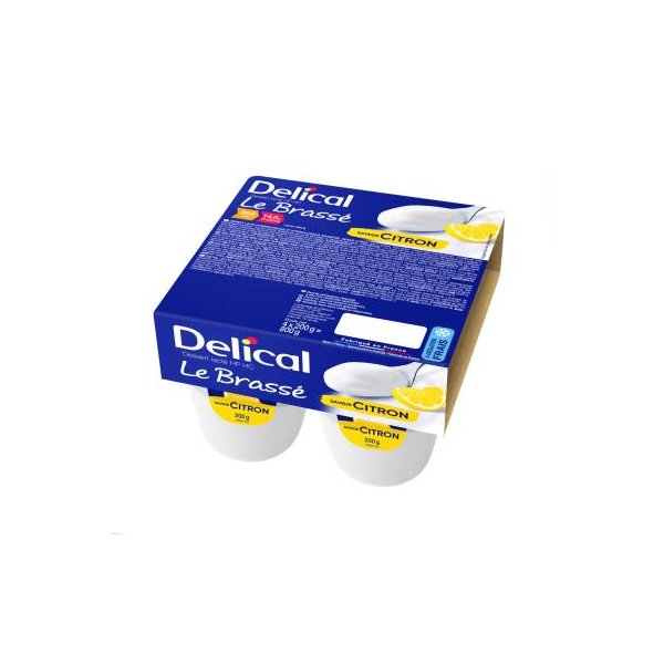 DELICAL BRASSE HPHC CITRON 4X200G