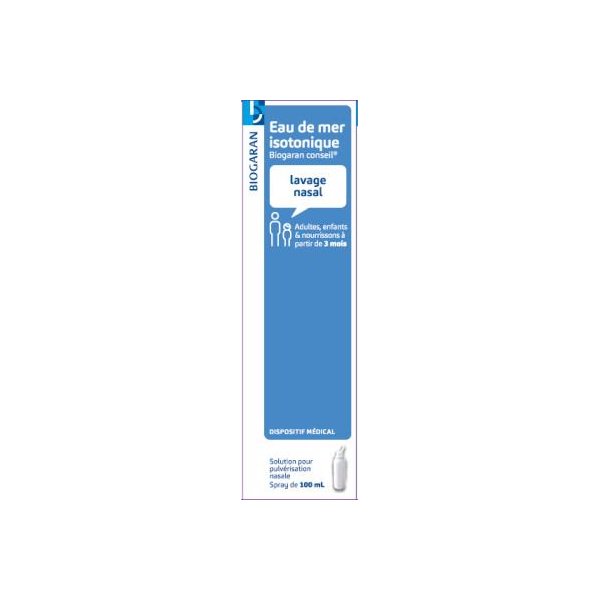 EAU DE MER BGR CONS ISOTONIQ 100ML