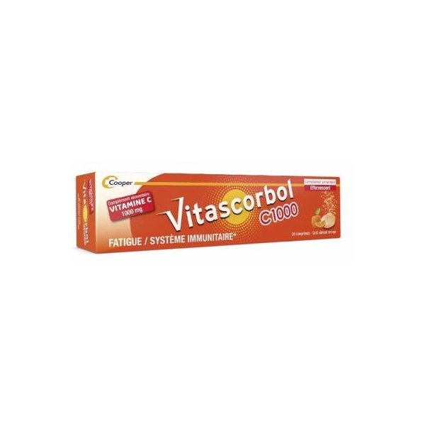 VITASCORBOL C 1000 CPR EFFERV 20