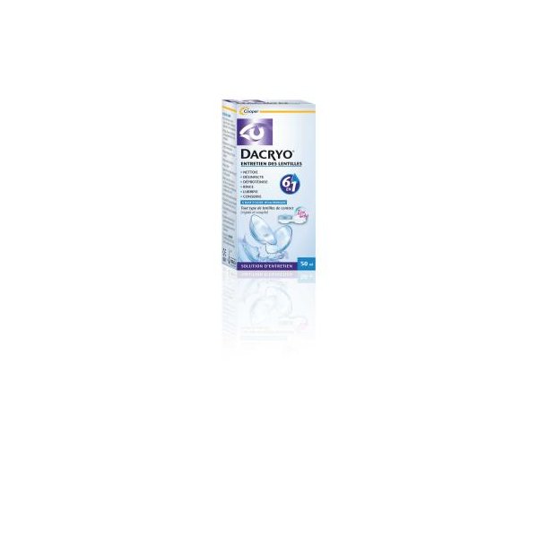 DACRYOLENS ENTRETIEN LENTILLE 50ML