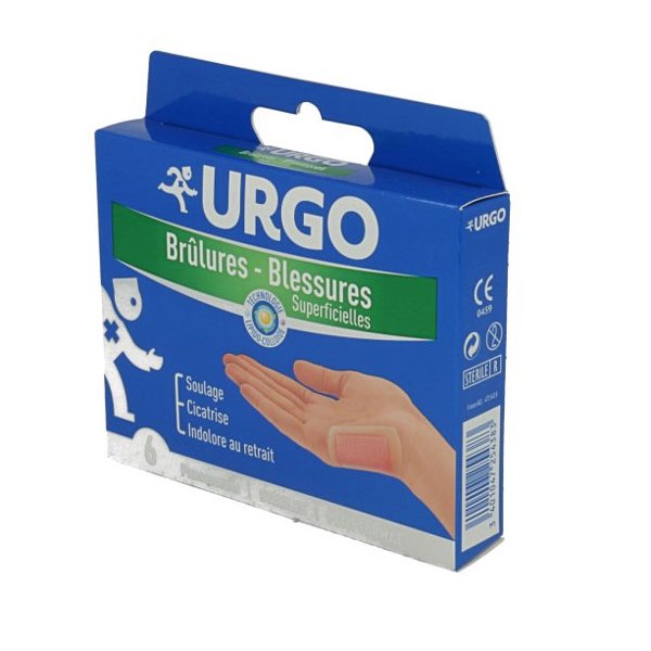 Urgo brulures pansement 50x70 tlc st 6