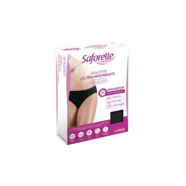 Saforelle culotte absorb noir txxl