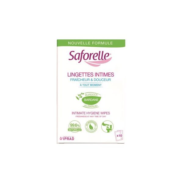 SAFORELLE LINGETTE BIODEG POCKET10
