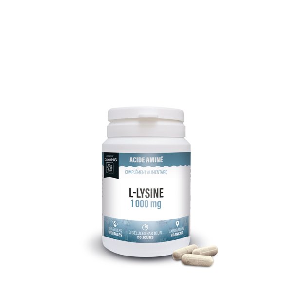 Dayang l-lysine 1000 mg gelul 60