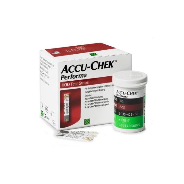 ACCU-CHEK PERFORMA BANDELET 100