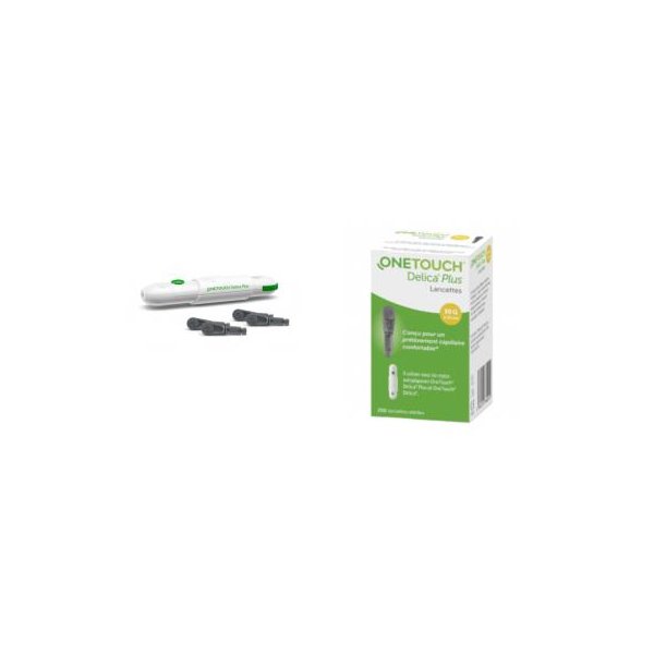 ONE TOUCH DELICA PLUS LANCETTE 200