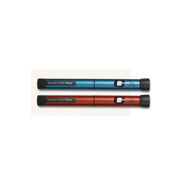 Novopen echo plus stylo insul bleu