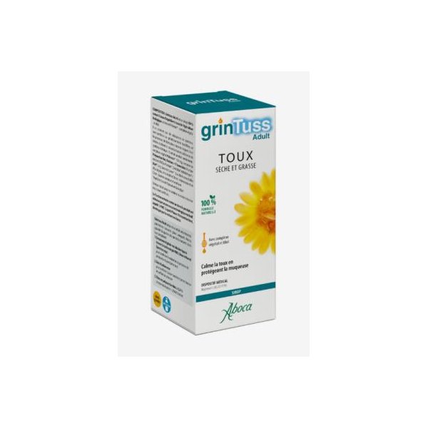 GRINTUSS TOUX SIROP AD FL 180G