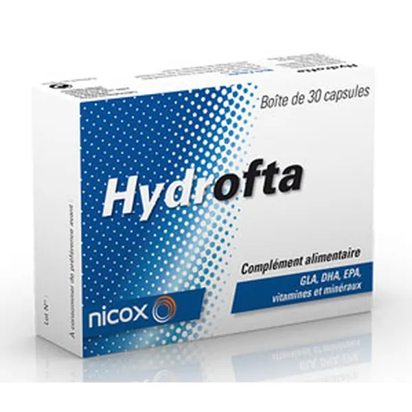 Visufarma Hydrofta — boîte de 30 capsules