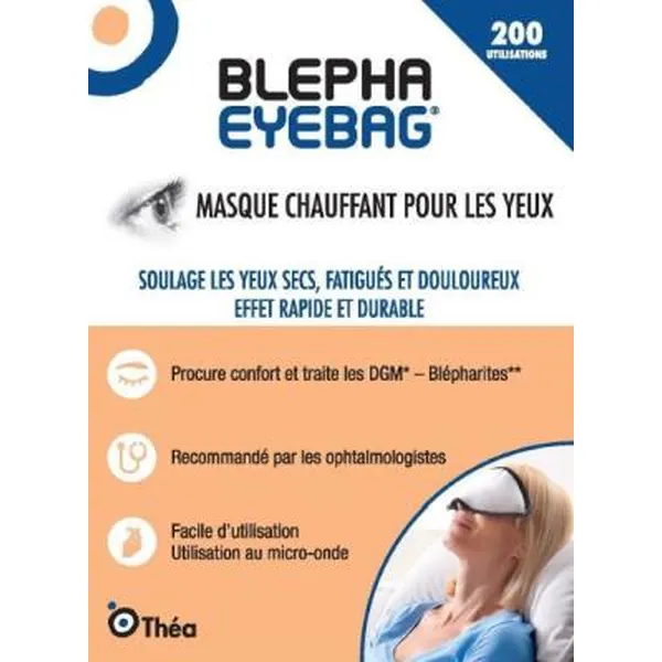 Blepha EyeBag masque chauffant réutilisable pour les paupières