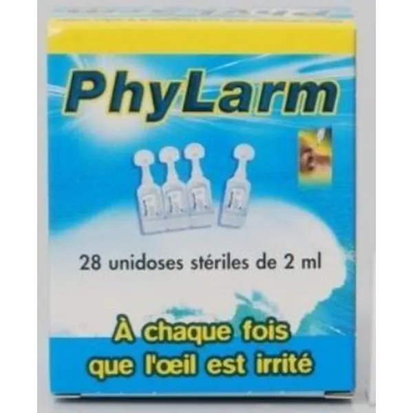 Phylarm solution oculaire fl 2 ml 28