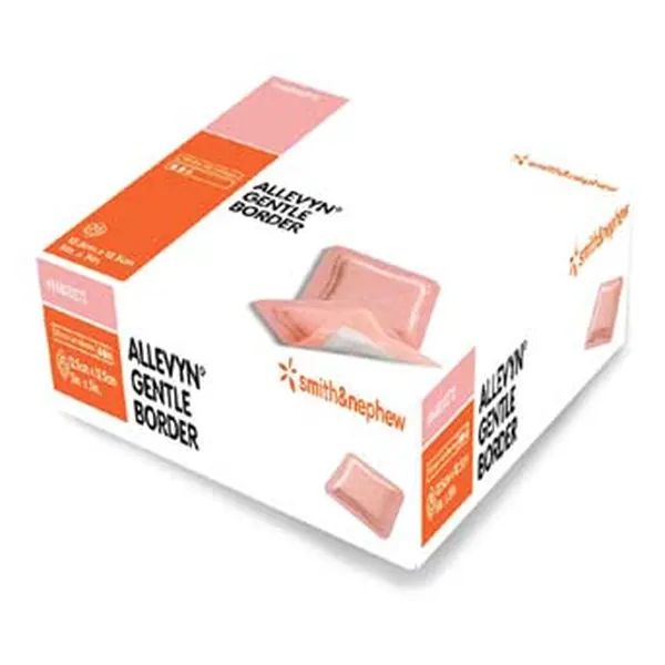 Smith & Nephew Allevyn Gentle Border pansements 10 × 30 cm — boîte de 10