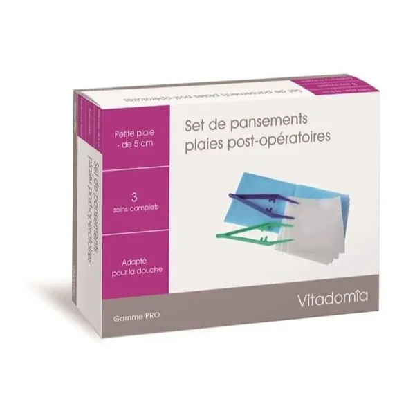 Set de pansement post-opératoire pour plaies moyennes 5-10 cm — Oxypharm — Moyennes plaies 5 · 10 cm