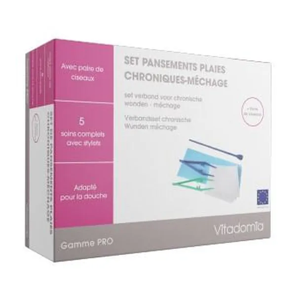Set de méchage pour plaies chroniques — Oxypharm