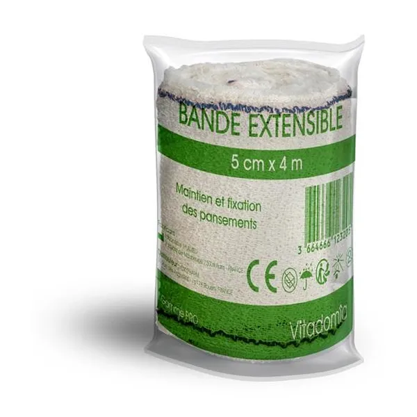 Bande extensible de maintien 4 m x 10 cm — Oxypharm — 4 m x 10 cm