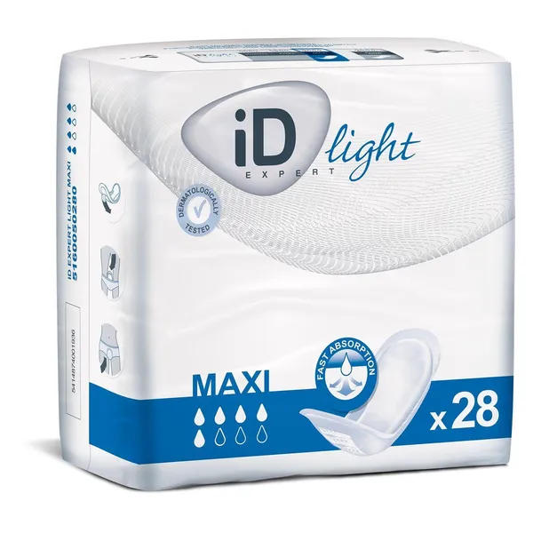 Protections anatomiques ID Expert Light Maxi 40,5 cm — ID — Maxi · 405 mm