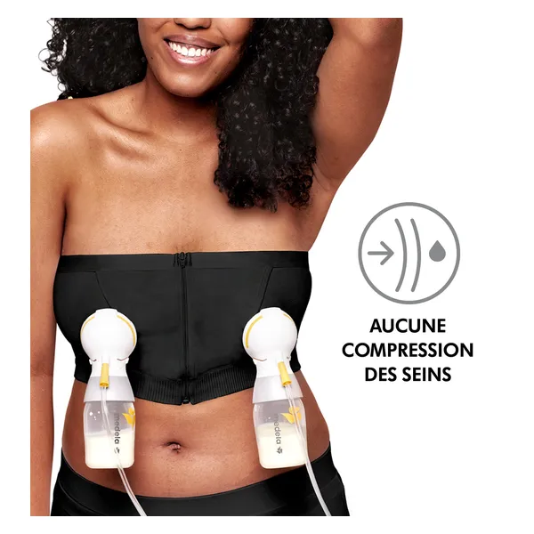 Bustier Easy Expression noir, taille M — Medela — M
