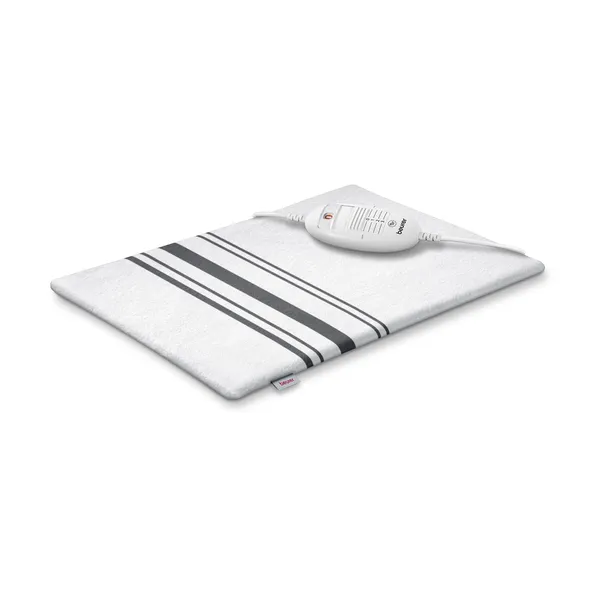 Coussin chauffant 40 x 30 cm blanc et gris — Beurer