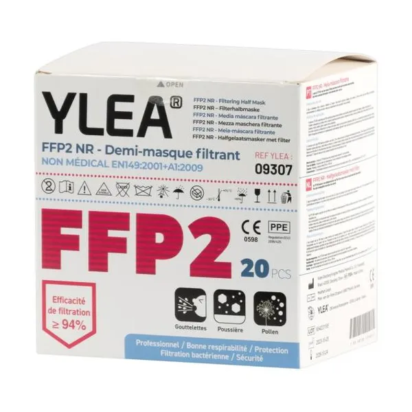 Masque de protection respiratoire FFP2 pliable — Medistock