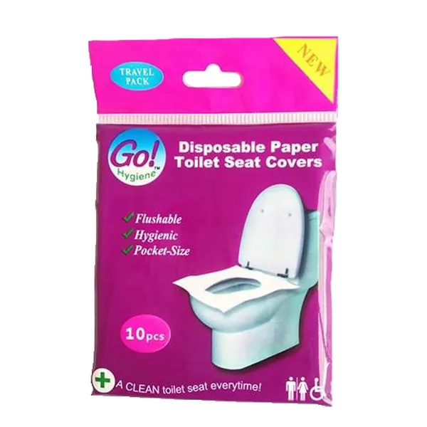 Couvre-sièges WC jetables biodégradables — Careserve