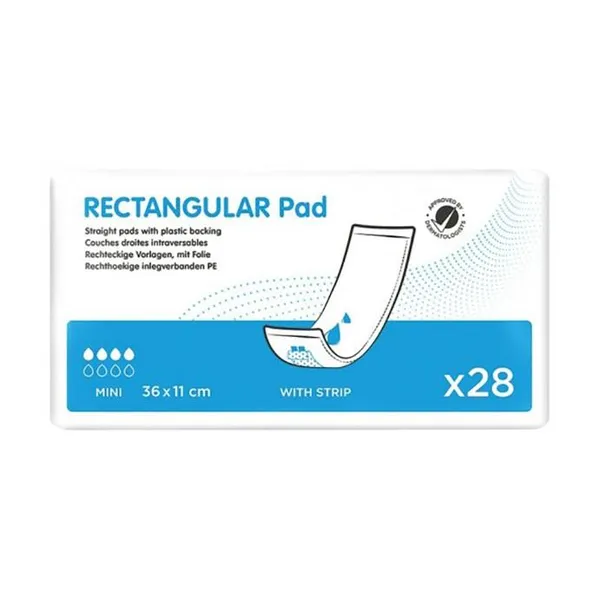 Protections droites intraversables ID Rectangular Pads+ 11 x 36 cm — ID