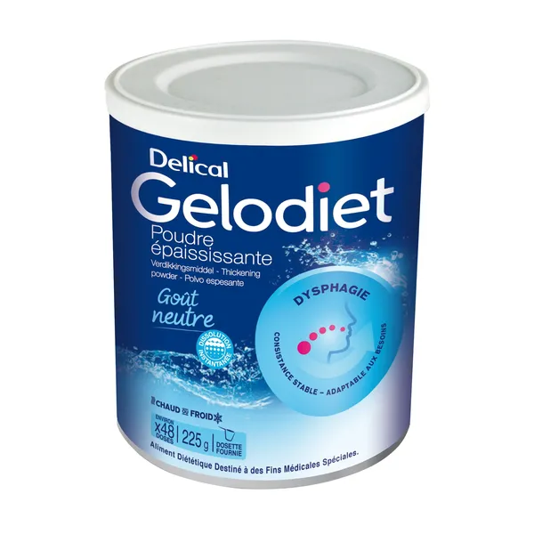 Delical Gelodiet poudre épaississante, 225 g — Lactalis Nutrition Santé