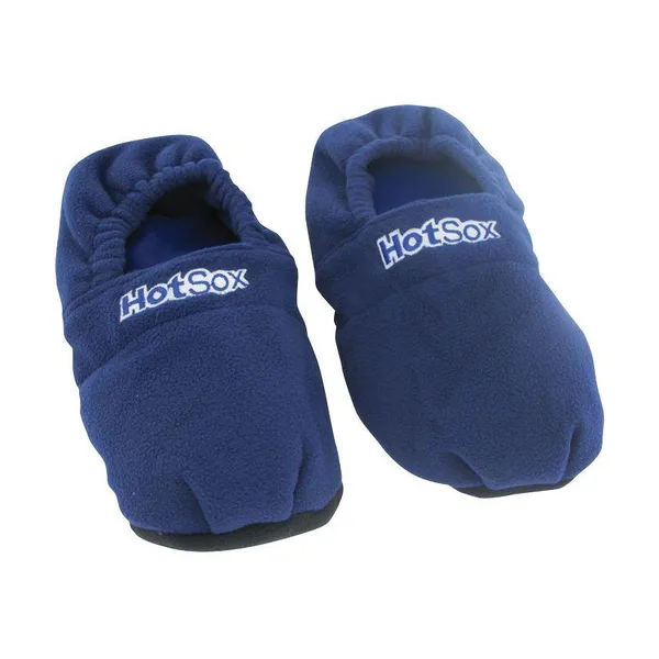 Chaussons chauffants au micro-ondes homme, pointures 41-45 — Identités — 41-45 · Bleu
