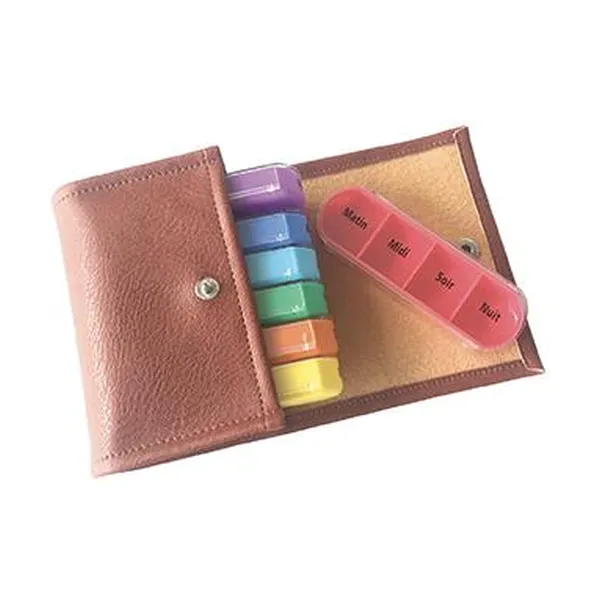 Pilulier semainier en pochette compacte — Winncare