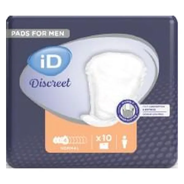 Protections anatomiques homme ID Discreet Light Pads for Men Normal — ID