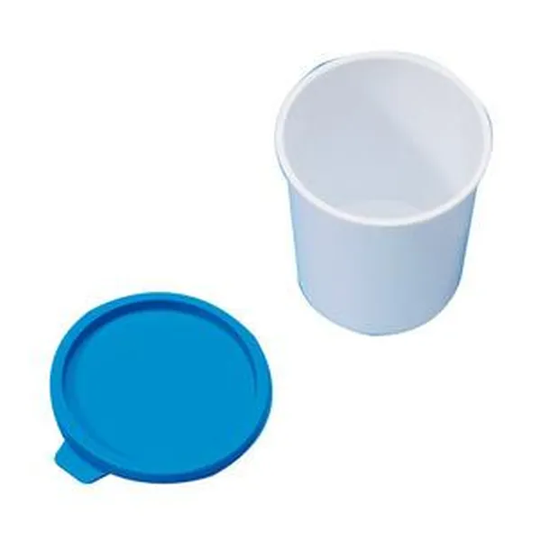 Gobelets gradués 125 ml à couvercle, lot de 10 — Comed — 10 gobelets
