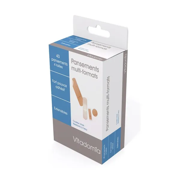 Assortiment de pansements adhésifs multi-formats — Oxypharm