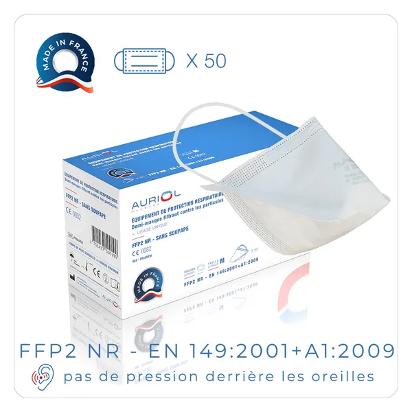 Masque FFP2 forme bec de canard — Auriol