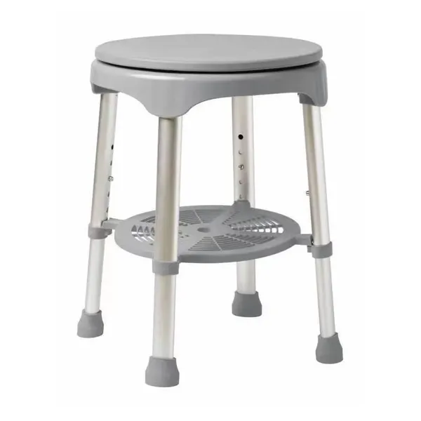 Tabouret de douche à assise rotative — Vitadomia