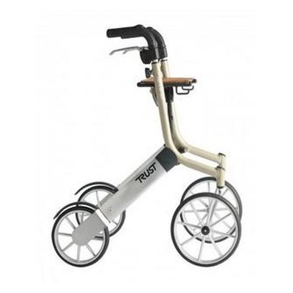 Rollator 4 roues pliant Let's Go Out, beige — Mobio
