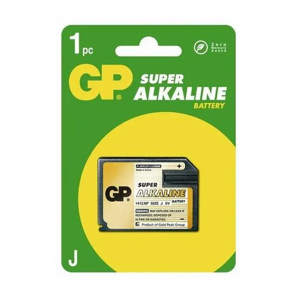 Pile alcaline 6 V 4LR61 — Trigone — 6 Volt Pour usage spécifique 4lr61-7k67 · 35,5 x 48 mm