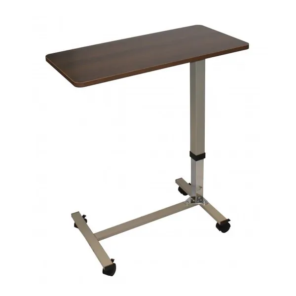 Table de lit à vérin, plateau fixe 76 x 38 cm — Oxypharm